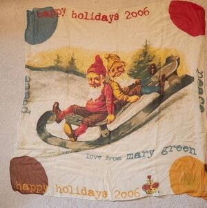 Mary Green 2006 Holiday Scarf